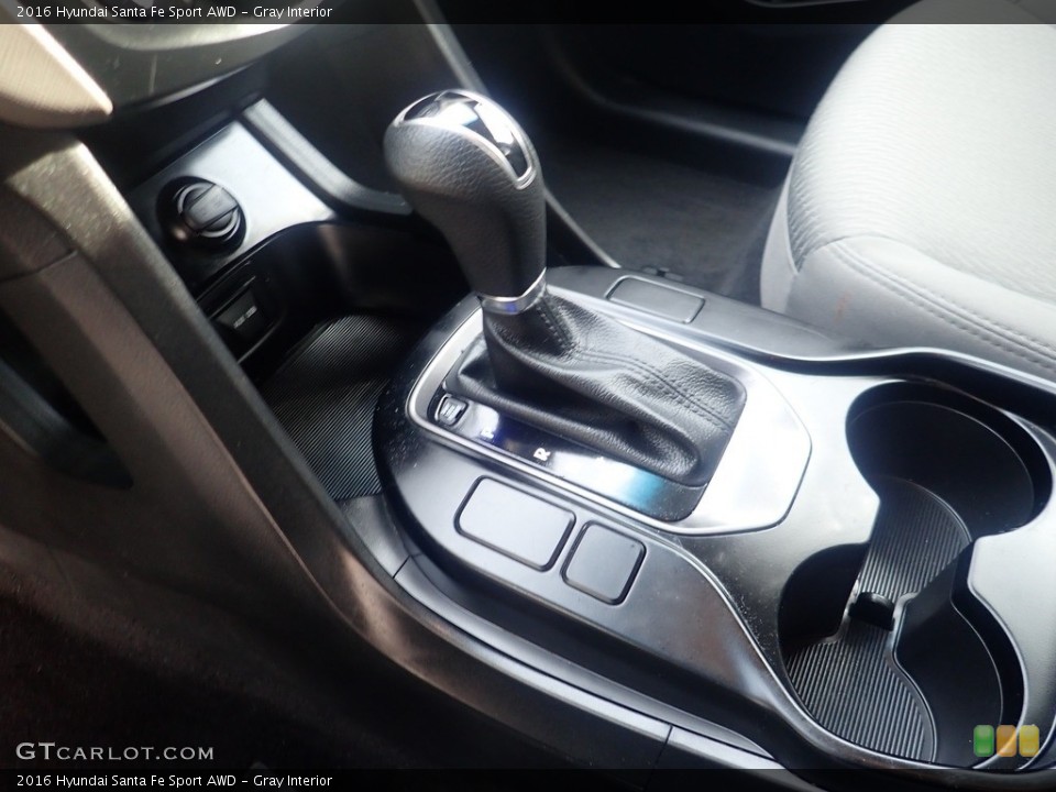 Gray Interior Transmission for the 2016 Hyundai Santa Fe Sport AWD #145250577