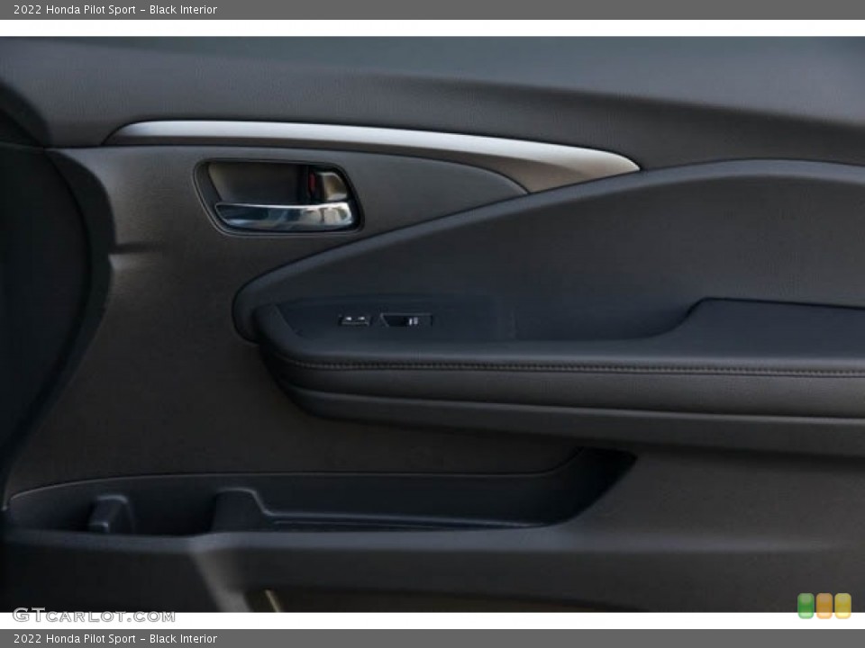 Black Interior Door Panel for the 2022 Honda Pilot Sport #145250850