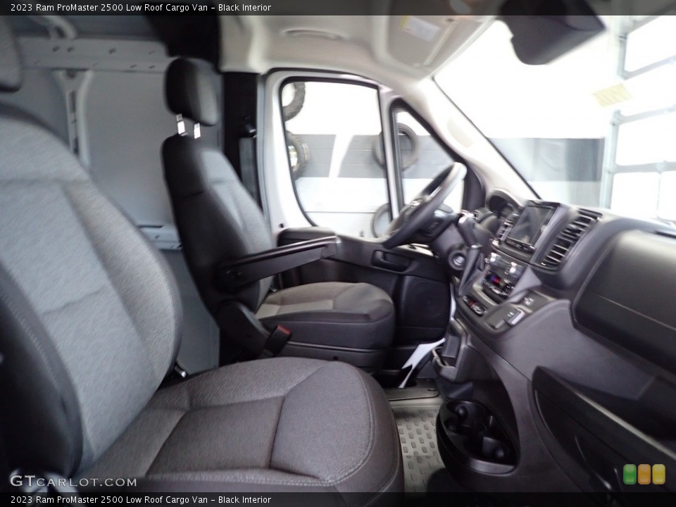Black Interior Front Seat for the 2023 Ram ProMaster 2500 Low Roof Cargo Van #145251066