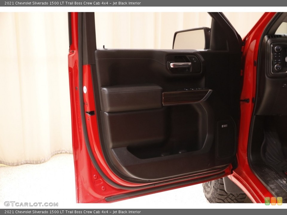 Jet Black Interior Door Panel for the 2021 Chevrolet Silverado 1500 LT Trail Boss Crew Cab 4x4 #145251114
