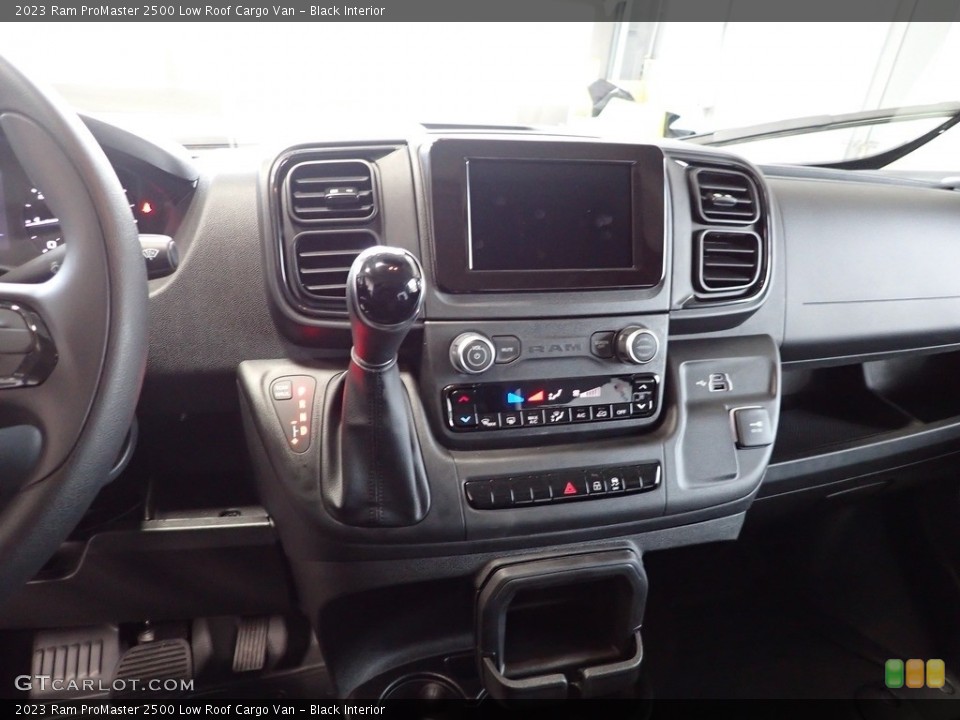 Black Interior Controls for the 2023 Ram ProMaster 2500 Low Roof Cargo Van #145251180