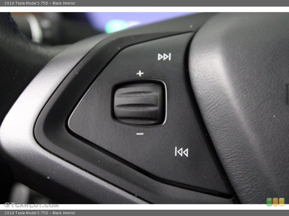 Black Interior Steering Wheel for the 2019 Tesla Model S 75D #145251918