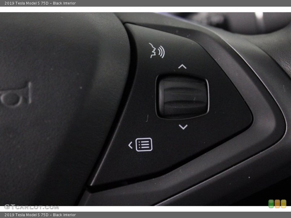 Black Interior Steering Wheel for the 2019 Tesla Model S 75D #145251939