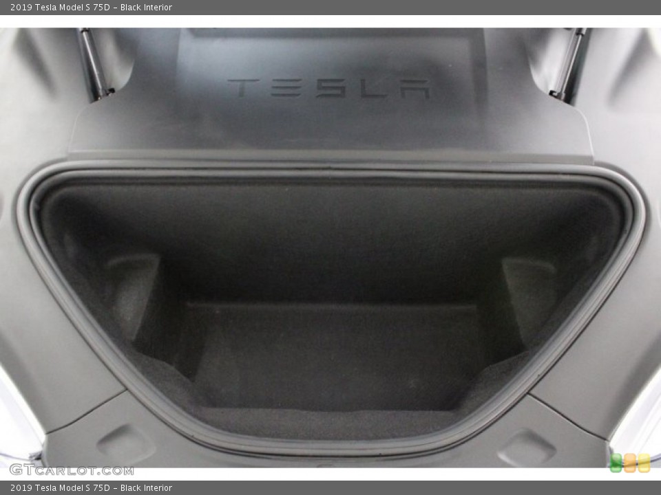Black Interior Trunk for the 2019 Tesla Model S 75D #145252293