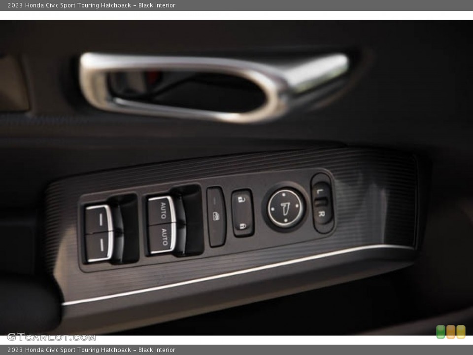 Black Interior Controls for the 2023 Honda Civic Sport Touring Hatchback #145256646