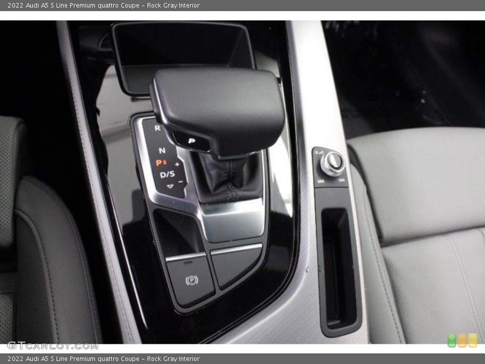 Rock Gray Interior Transmission for the 2022 Audi A5 S Line Premium quattro Coupe #145257447