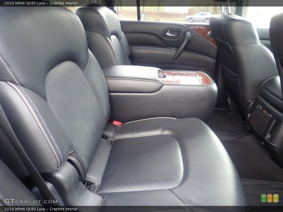 Graphite Interior Rear Seat for the 2019 Infiniti QX80 Luxe #145258670