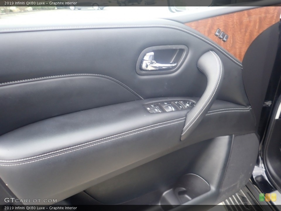 Graphite Interior Door Panel for the 2019 Infiniti QX80 Luxe #145258813