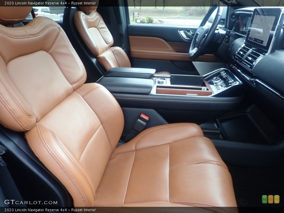 Russet Interior Front Seat for the 2020 Lincoln Navigator Reserve 4x4 #145260782