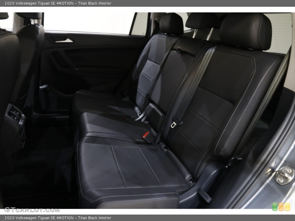 Titan Black Interior Rear Seat for the 2020 Volkswagen Tiguan SE 4MOTION #145261832