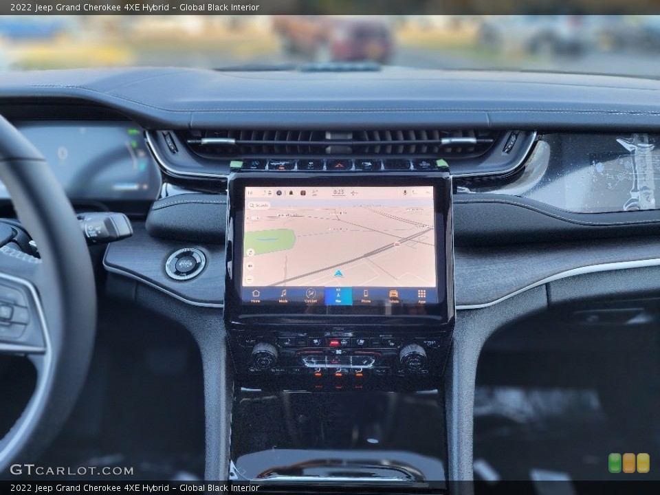 Global Black Interior Navigation for the 2022 Jeep Grand Cherokee 4XE Hybrid #145262081