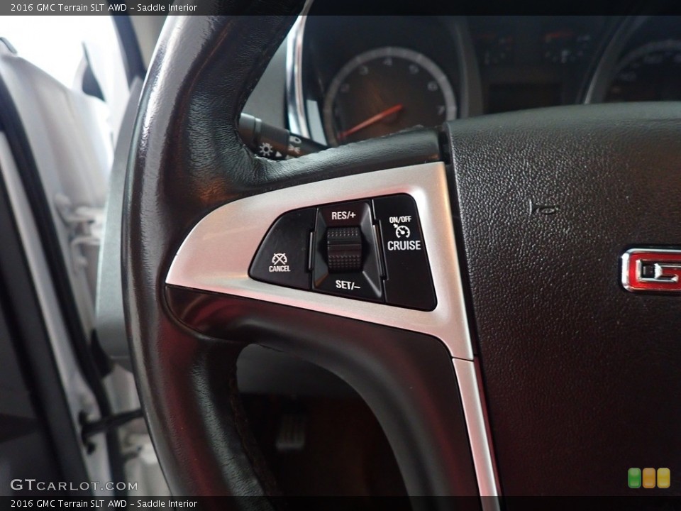 Saddle Interior Steering Wheel for the 2016 GMC Terrain SLT AWD #145264040