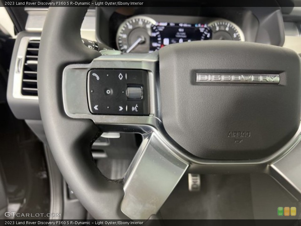 Light Oyster/Ebony Interior Steering Wheel for the 2023 Land Rover Discovery P360 S R-Dynamic #145264449