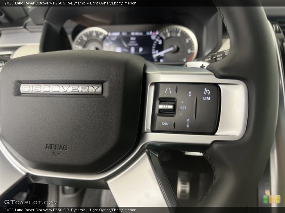 Light Oyster/Ebony Interior Steering Wheel for the 2023 Land Rover Discovery P360 S R-Dynamic #145264458