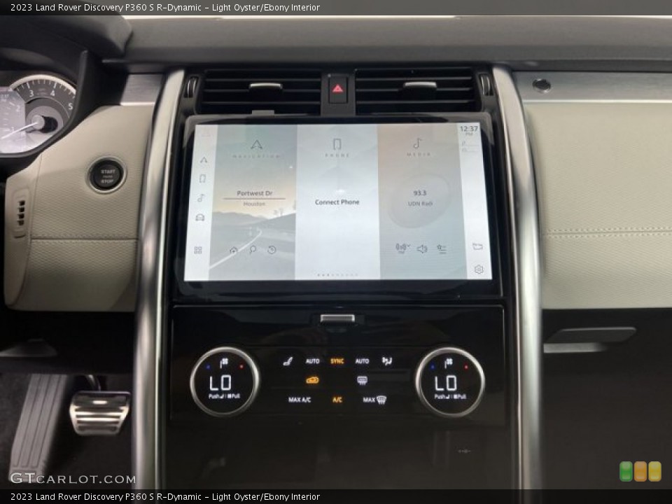Light Oyster/Ebony Interior Controls for the 2023 Land Rover Discovery P360 S R-Dynamic #145264469