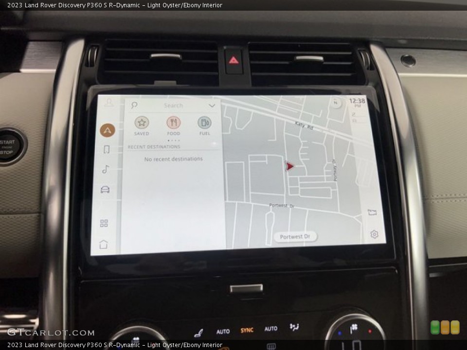 Light Oyster/Ebony Interior Navigation for the 2023 Land Rover Discovery P360 S R-Dynamic #145264503