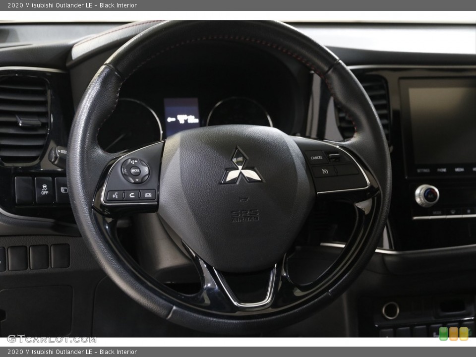 Black Interior Steering Wheel for the 2020 Mitsubishi Outlander LE #145266469
