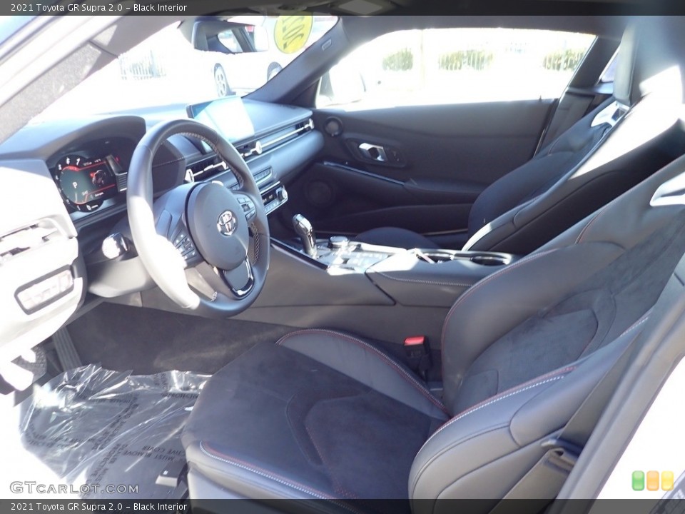 Black Interior Front Seat for the 2021 Toyota GR Supra 2.0 #145266631