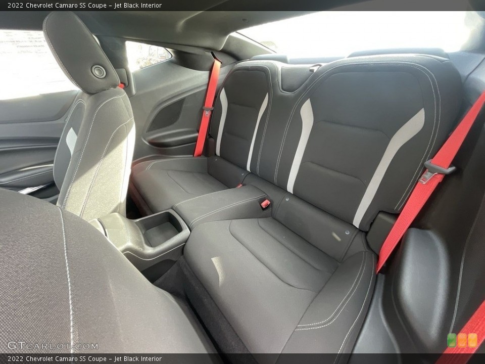 Jet Black Interior Rear Seat for the 2022 Chevrolet Camaro SS Coupe #145266754