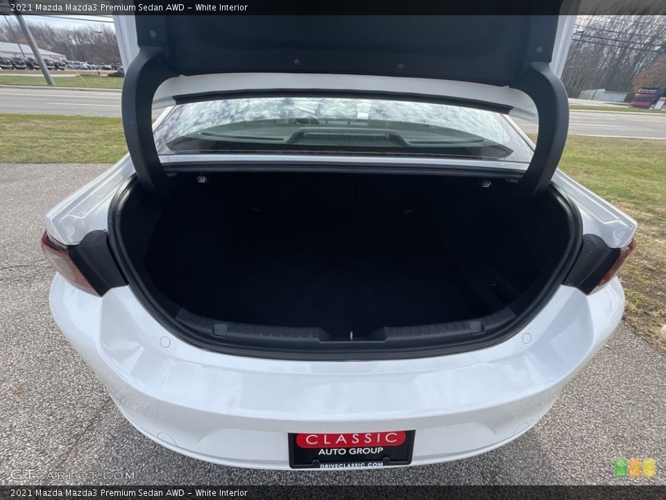 White Interior Trunk for the 2021 Mazda Mazda3 Premium Sedan AWD #145270699