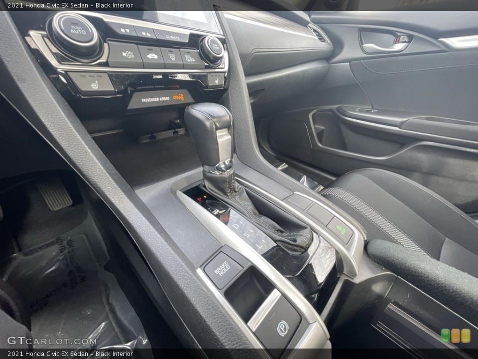 Black Interior Transmission for the 2021 Honda Civic EX Sedan #145270870
