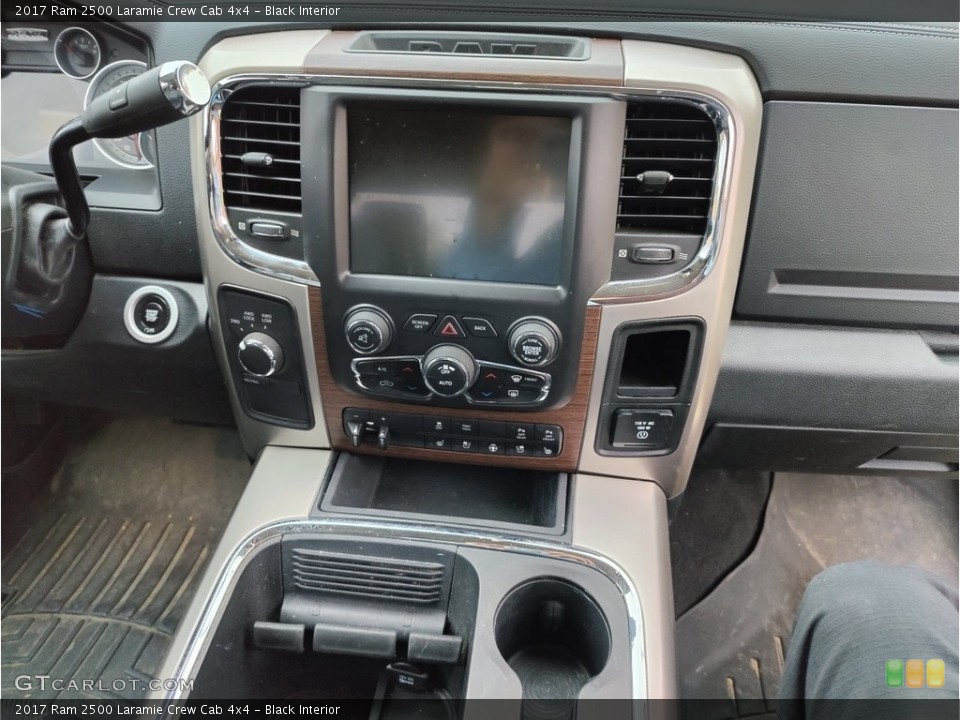 Black Interior Controls for the 2017 Ram 2500 Laramie Crew Cab 4x4 #145271612