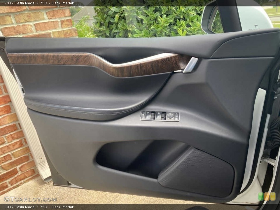 Black Interior Door Panel for the 2017 Tesla Model X 75D #145272959