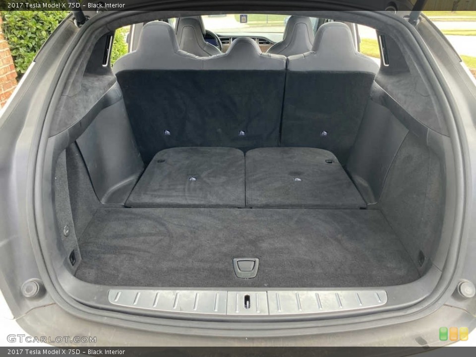 Black Interior Trunk for the 2017 Tesla Model X 75D #145273154