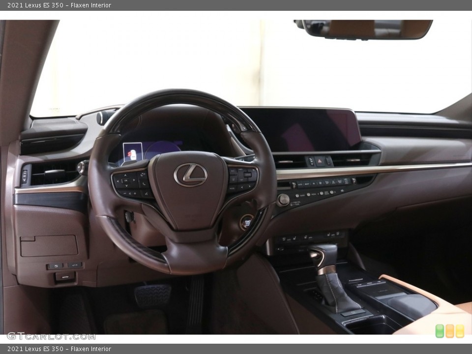 Flaxen Interior Dashboard for the 2021 Lexus ES 350 #145273349