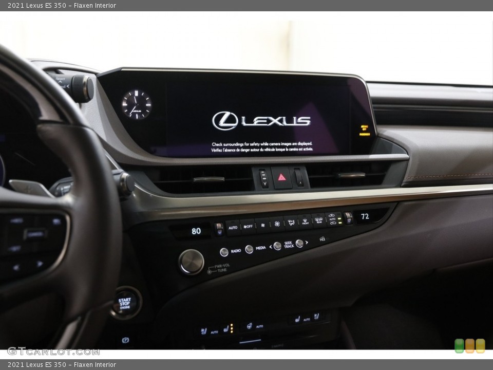 Flaxen Interior Controls for the 2021 Lexus ES 350 #145273412
