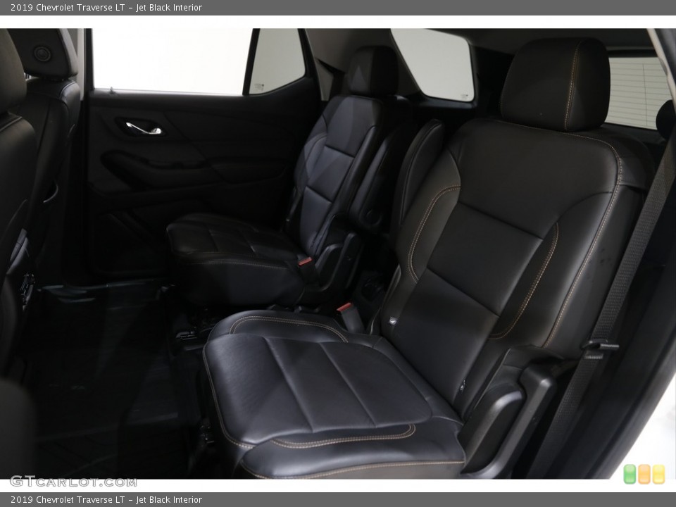 Jet Black Interior Rear Seat for the 2019 Chevrolet Traverse LT #145273922