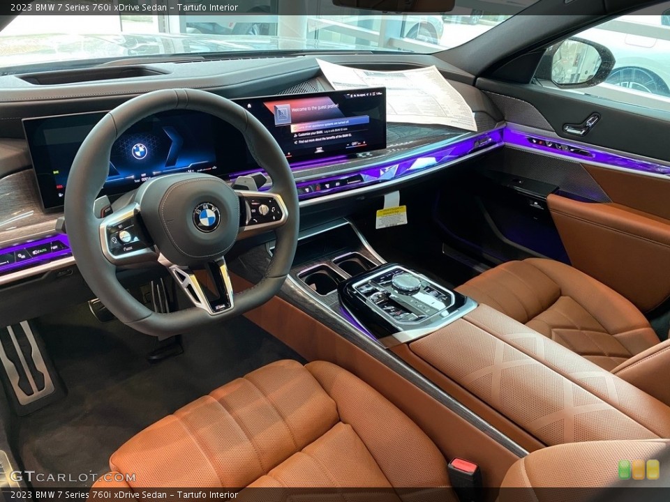 Tartufo Interior Photo for the 2023 BMW 7 Series 760i xDrive Sedan #145274576