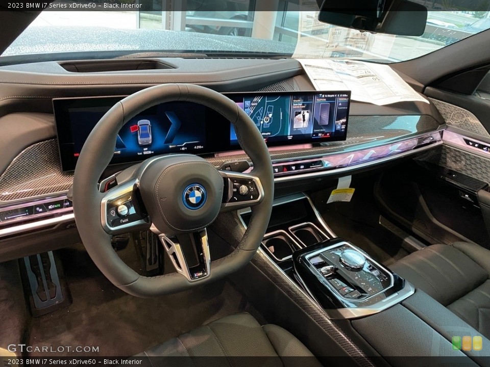 Black Interior Dashboard for the 2023 BMW i7 Series xDrive60 #145274678