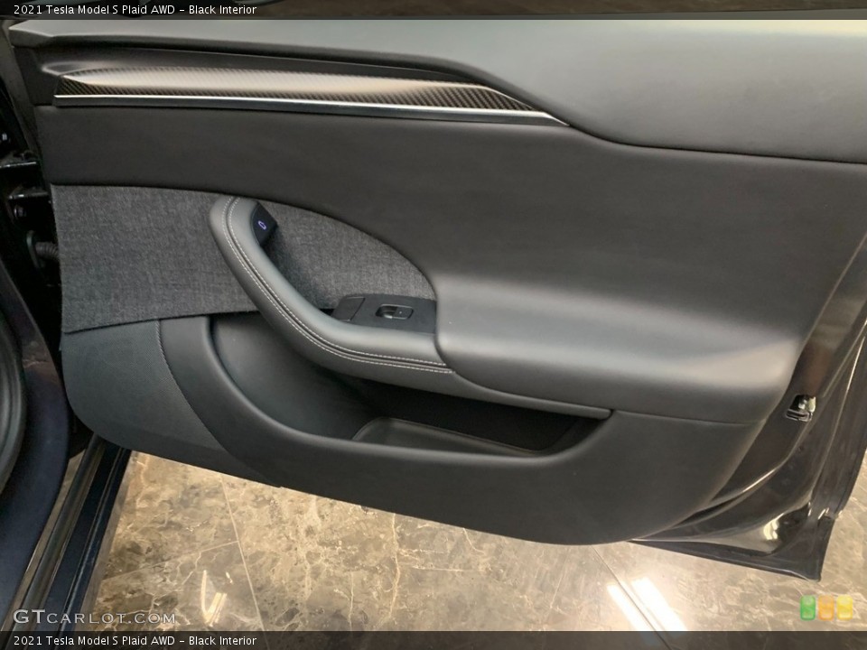 Black Interior Door Panel for the 2021 Tesla Model S Plaid AWD #145275218