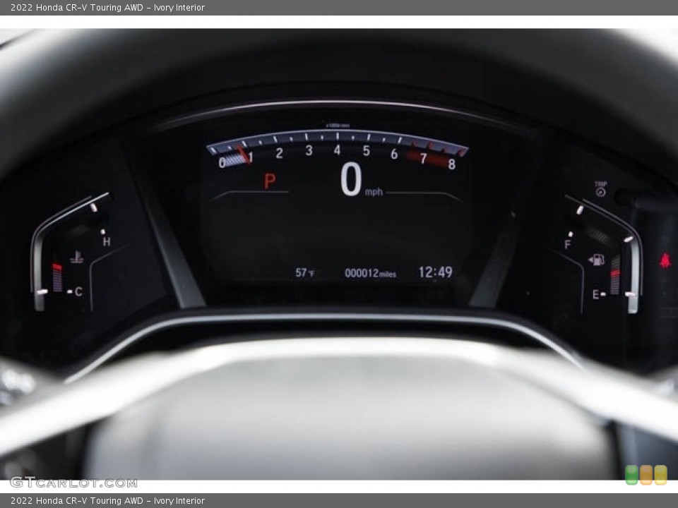 Ivory Interior Gauges for the 2022 Honda CR-V Touring AWD #145277657