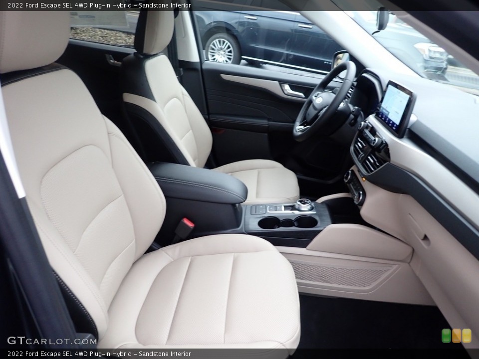 Sandstone Interior Photo for the 2022 Ford Escape SEL 4WD Plug-In Hybrid #145280495