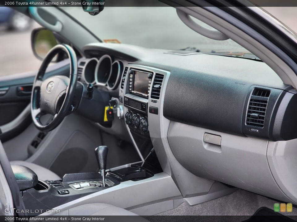 Stone Gray Interior Dashboard for the 2006 Toyota 4Runner Limited 4x4 #145283426
