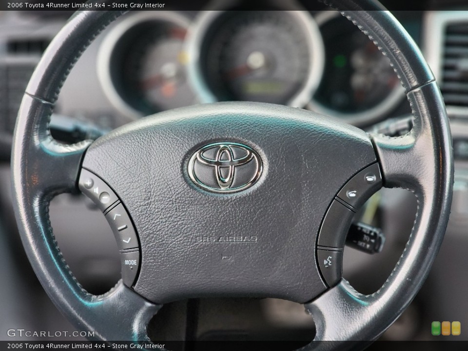 Stone Gray Interior Steering Wheel for the 2006 Toyota 4Runner Limited 4x4 #145283553