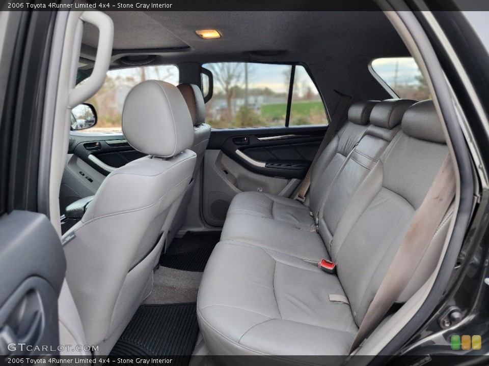 Stone Gray Interior Rear Seat for the 2006 Toyota 4Runner Limited 4x4 #145283742