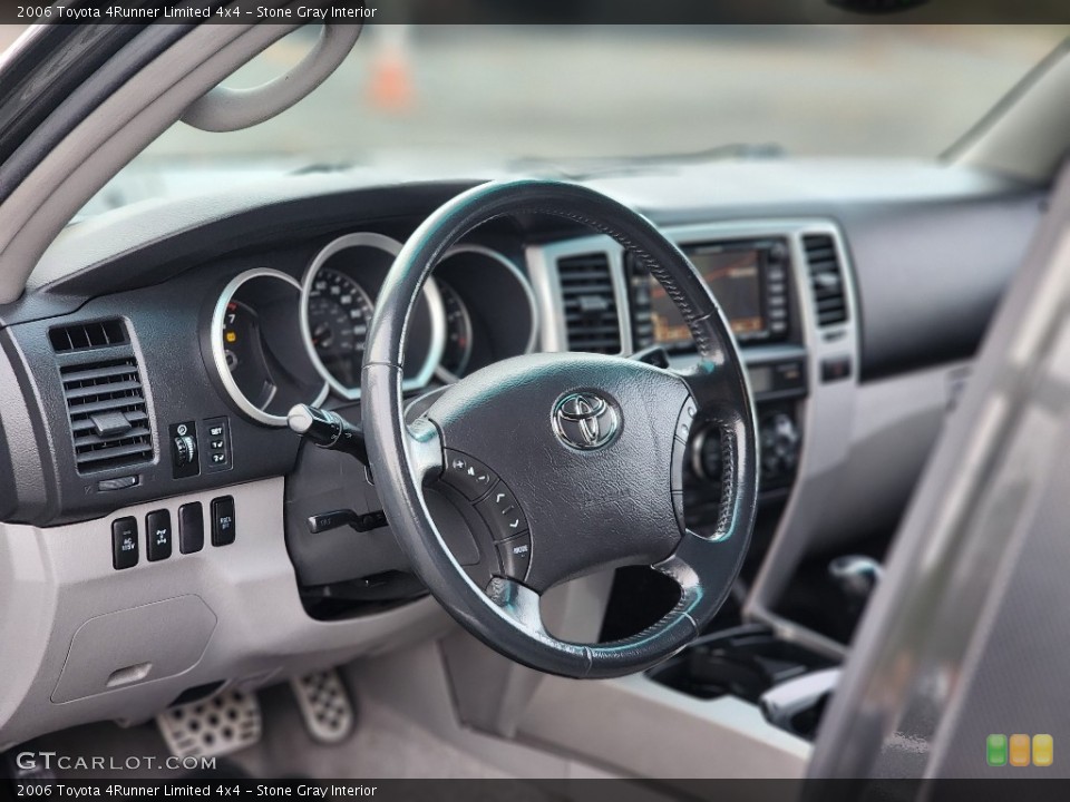 Stone Gray Interior Steering Wheel for the 2006 Toyota 4Runner Limited 4x4 #145283823