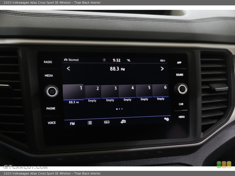 Titan Black Interior Audio System for the 2020 Volkswagen Atlas Cross Sport SE 4Motion #145284303