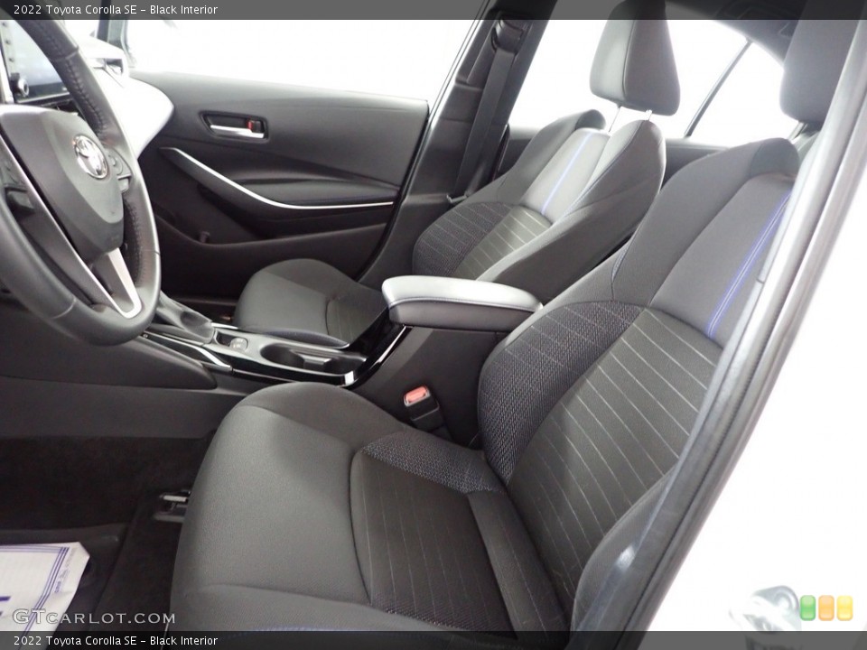 Black Interior Photo for the 2022 Toyota Corolla SE #145284402
