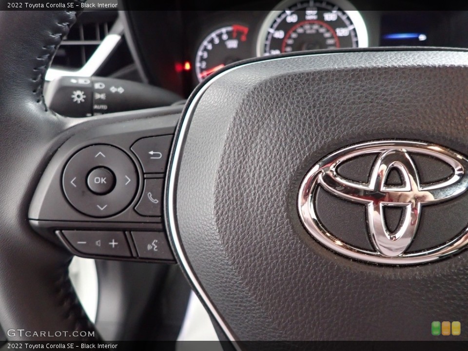 Black Interior Steering Wheel for the 2022 Toyota Corolla SE #145284435