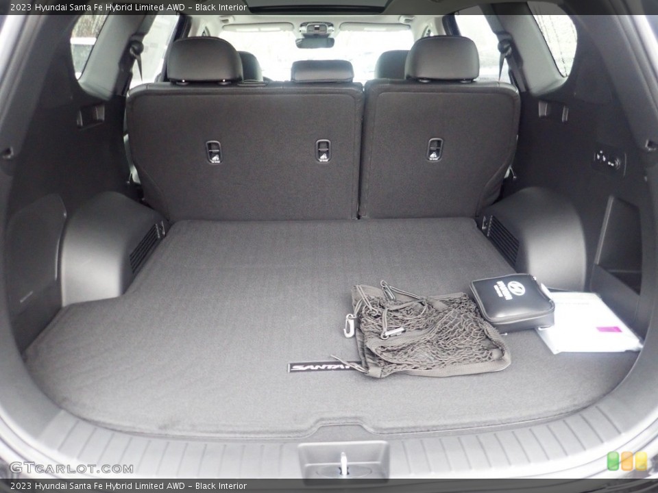 Black Interior Trunk for the 2023 Hyundai Santa Fe Hybrid Limited AWD #145286682