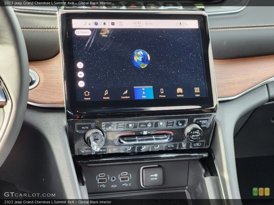 Global Black Interior Controls for the 2023 Jeep Grand Cherokee L Summit 4x4 #145287081