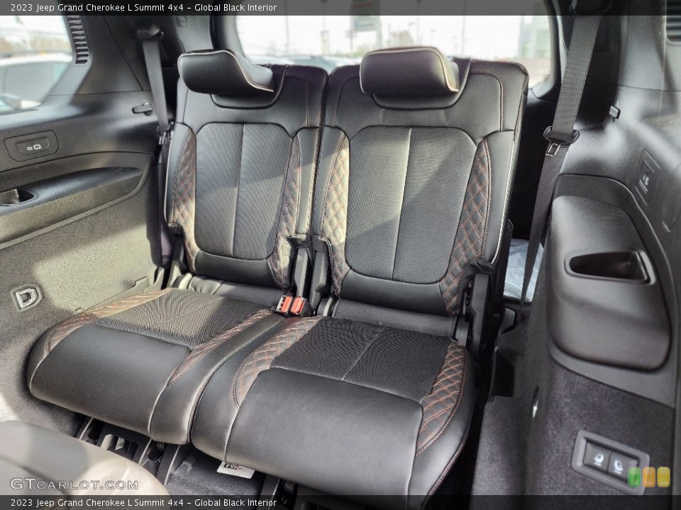 Global Black Interior Rear Seat for the 2023 Jeep Grand Cherokee L Summit 4x4 #145287093