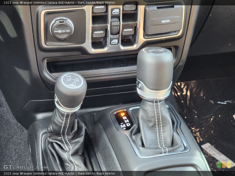 Dark Saddle/Black Interior Transmission for the 2023 Jeep Wrangler Unlimited Sahara 4XE Hybrid #145287372