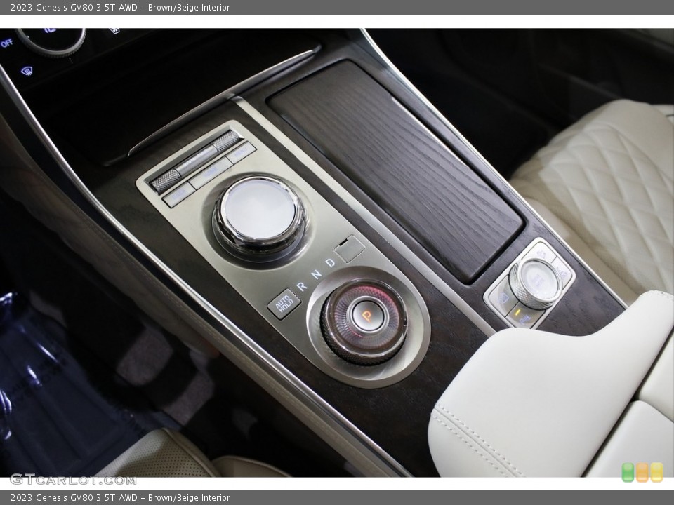 Brown/Beige Interior Transmission for the 2023 Genesis GV80 3.5T AWD #145288608