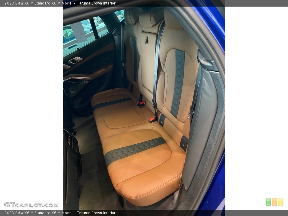 Taruma Brown Interior Rear Seat for the 2023 BMW X6 M  #145290993