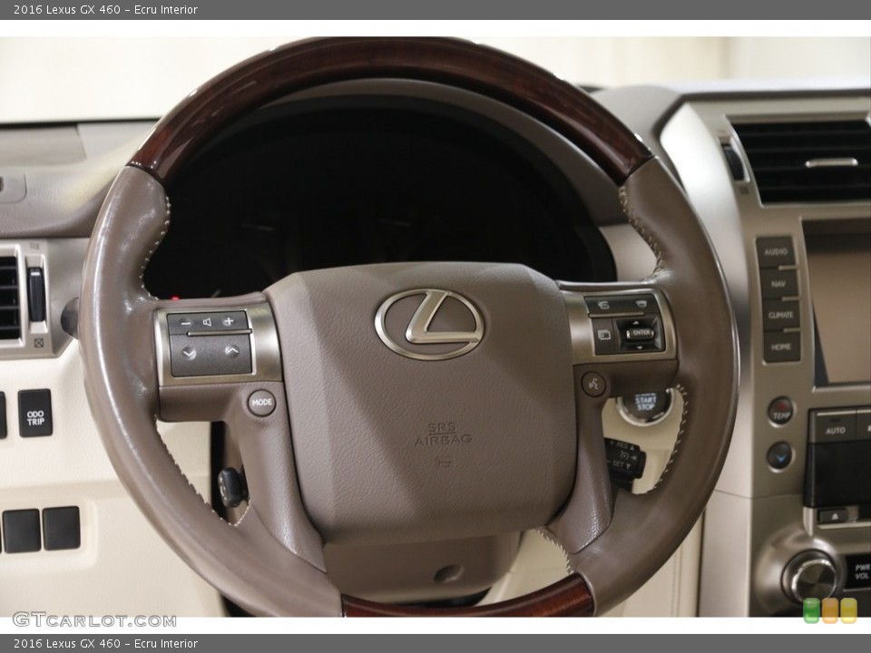 Ecru Interior Steering Wheel for the 2016 Lexus GX 460 #145291411